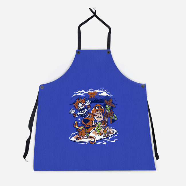 Summer Scare-Unisex-Kitchen-Apron-estudiofitas