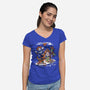 Summer Scare-Womens-V-Neck-Tee-estudiofitas