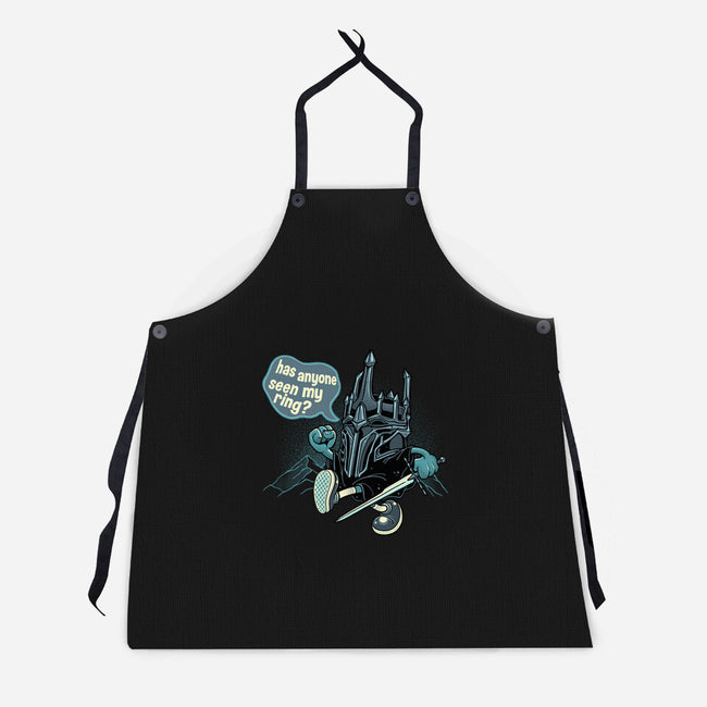 The Lost Ring-Unisex-Kitchen-Apron-gorillafamstudio