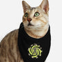 Vitruvian Beetlejuice-Cat-Bandana-Pet Collar-Green Devil