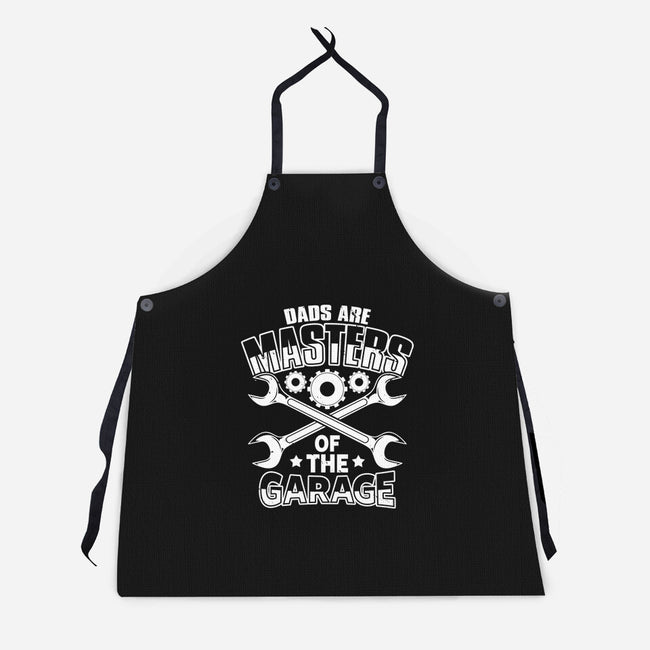 Dads Are Masters Of The Garage-Unisex-Kitchen-Apron-Boggs Nicolas