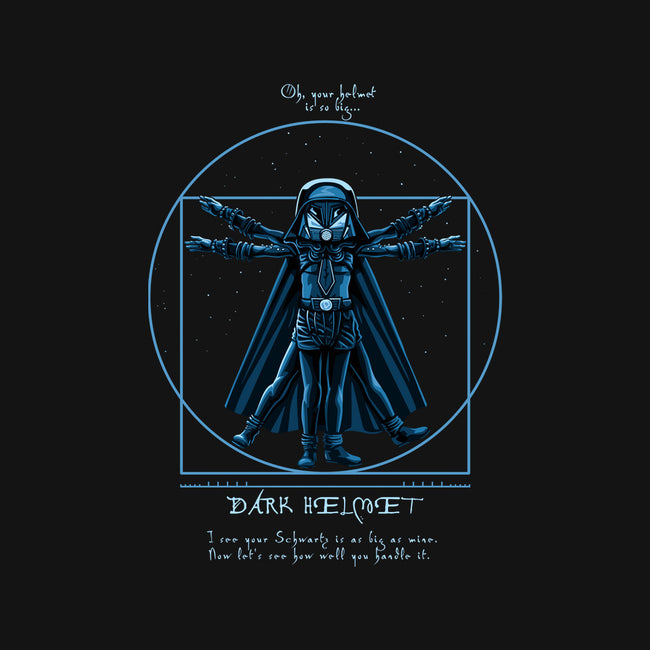 Vitruvian Helmet-Youth-Basic-Tee-daobiwan