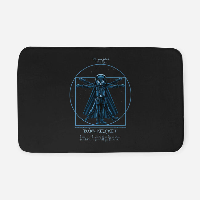 Vitruvian Helmet-None-Memory Foam-Bath Mat-daobiwan