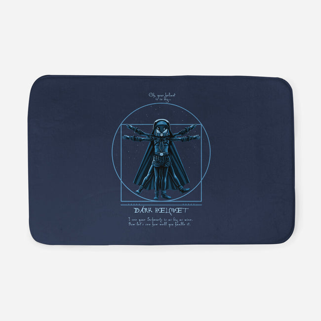 Vitruvian Helmet-None-Memory Foam-Bath Mat-daobiwan