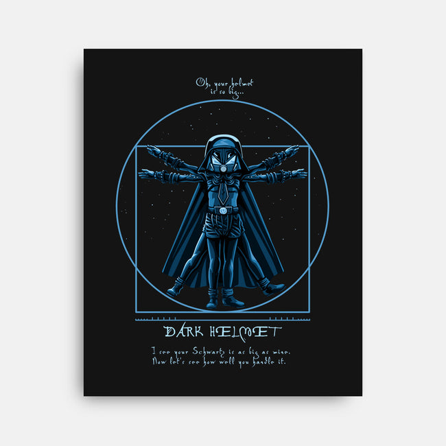 Vitruvian Helmet-None-Stretched-Canvas-daobiwan