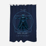 Vitruvian Helmet-None-Polyester-Shower Curtain-daobiwan