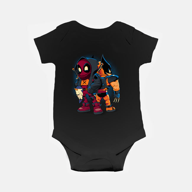 Double Healing Factor-Baby-Basic-Onesie-Bruno Mota