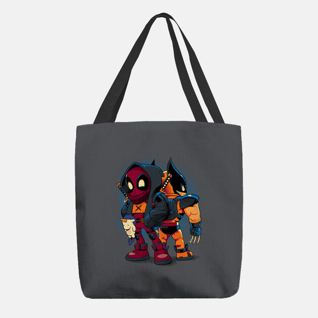 Double Healing Factor-None-Basic Tote-Bag-Bruno Mota