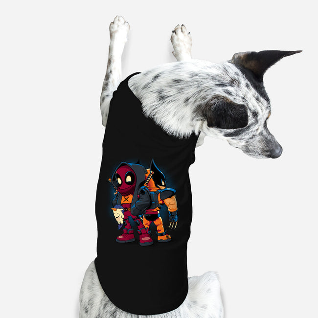 Double Healing Factor-Dog-Basic-Pet Tank-Bruno Mota