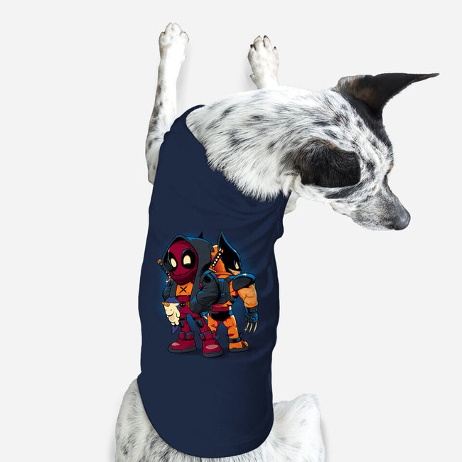 Double Healing Factor-Dog-Basic-Pet Tank-Bruno Mota