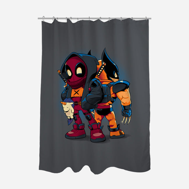 Double Healing Factor-None-Polyester-Shower Curtain-Bruno Mota