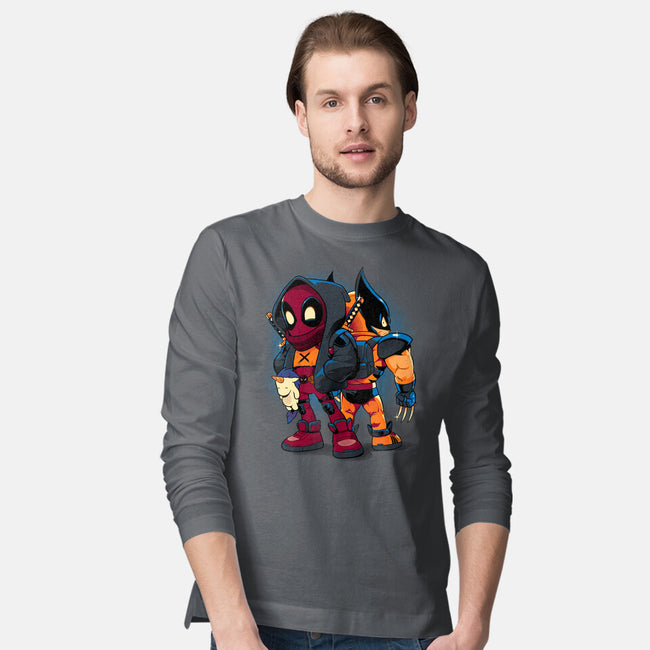 Double Healing Factor-Mens-Long Sleeved-Tee-Bruno Mota