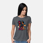 Double Healing Factor-Womens-Basic-Tee-Bruno Mota