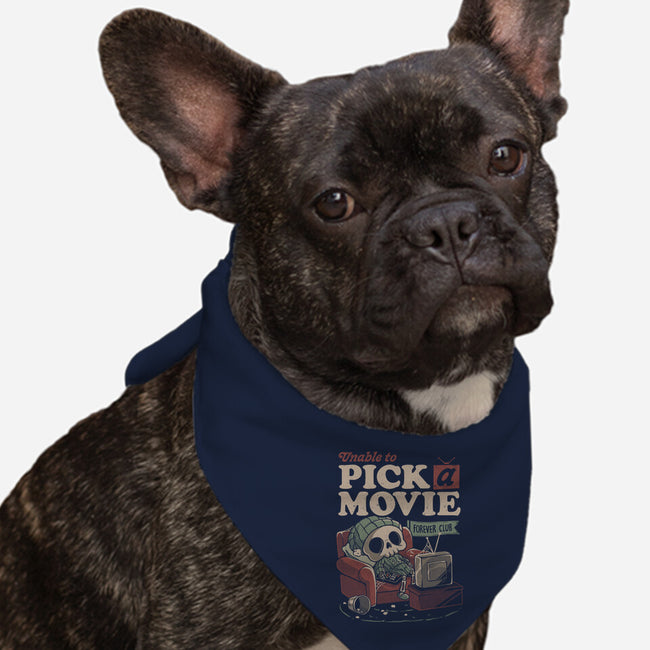 Unable To Pick A Movie-Dog-Bandana-Pet Collar-eduely