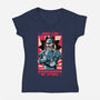 Future Brotherhood Robot-Womens-V-Neck-Tee-Studio Mootant