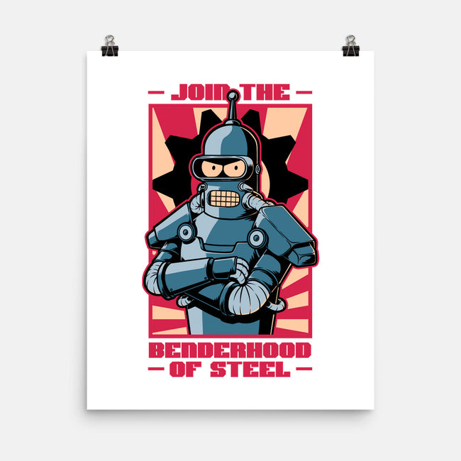 Future Brotherhood Robot-None-Matte-Poster-Studio Mootant