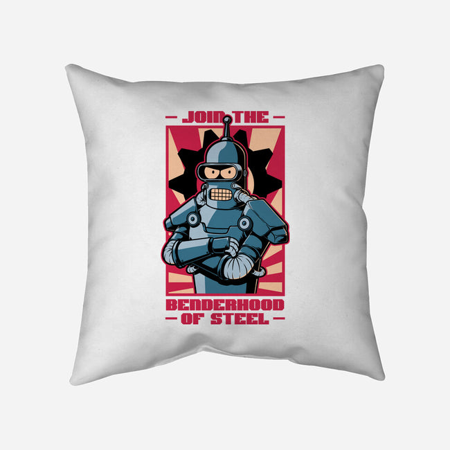 Future Brotherhood Robot-None-Removable Cover w Insert-Throw Pillow-Studio Mootant