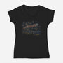 Patriotic Droids-Womens-V-Neck-Tee-kg07