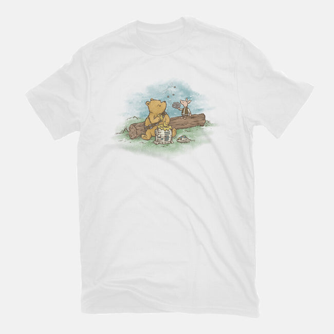 Wookiee The Pooh-Mens-Heavyweight-Tee-kg07