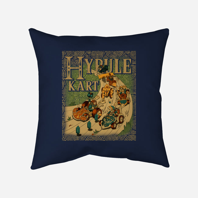 Hyrule Kart-None-Non-Removable Cover w Insert-Throw Pillow-Adrian Filmore