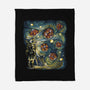 Starry Dice-None-Fleece-Blanket-zascanauta