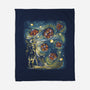 Starry Dice-None-Fleece-Blanket-zascanauta