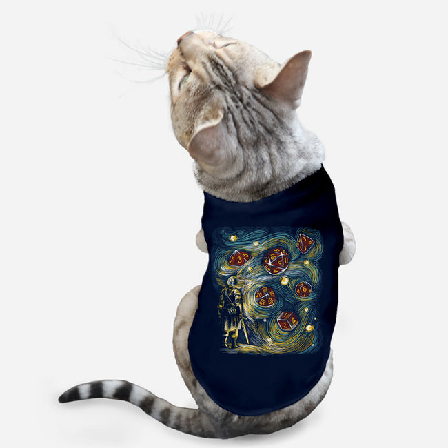 Starry Dice-Cat-Basic-Pet Tank-zascanauta