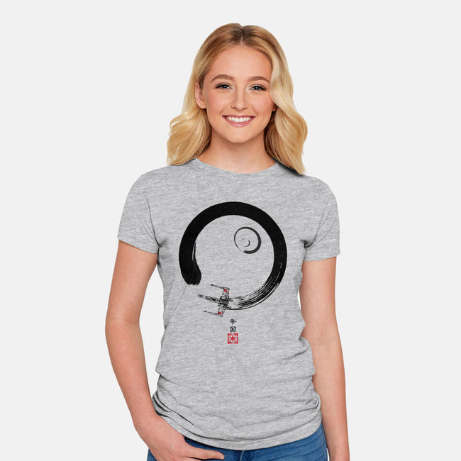 Red Five Enso-Womens-Fitted-Tee-DrMonekers