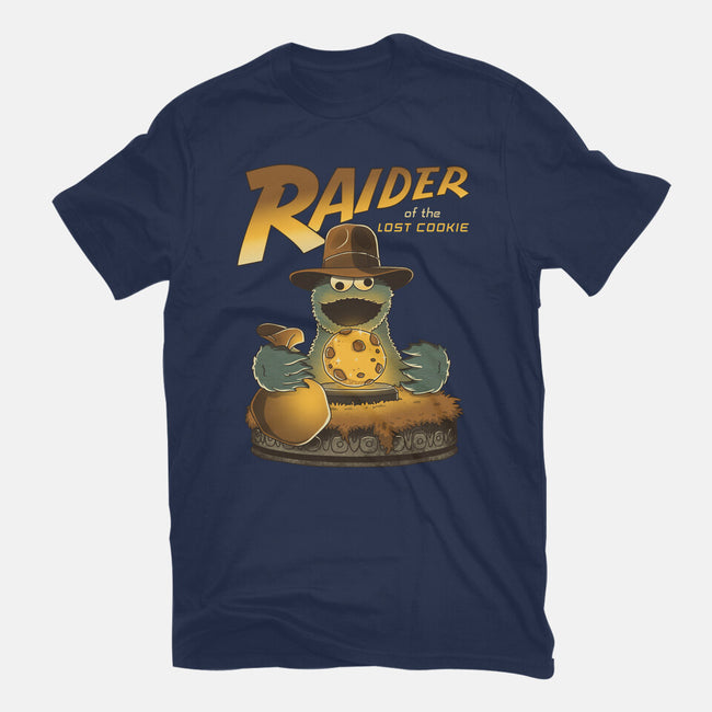 Raider Of The Lost Cookie-Mens-Heavyweight-Tee-retrodivision