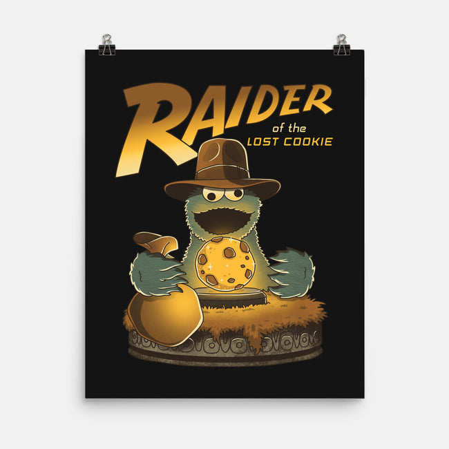 Raider Of The Lost Cookie-None-Matte-Poster-retrodivision