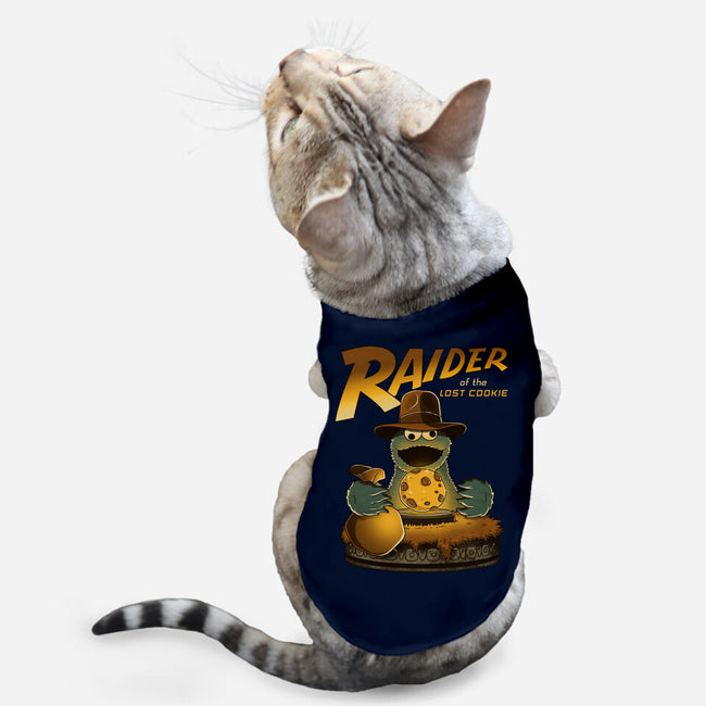 Raider Of The Lost Cookie-Cat-Basic-Pet Tank-retrodivision