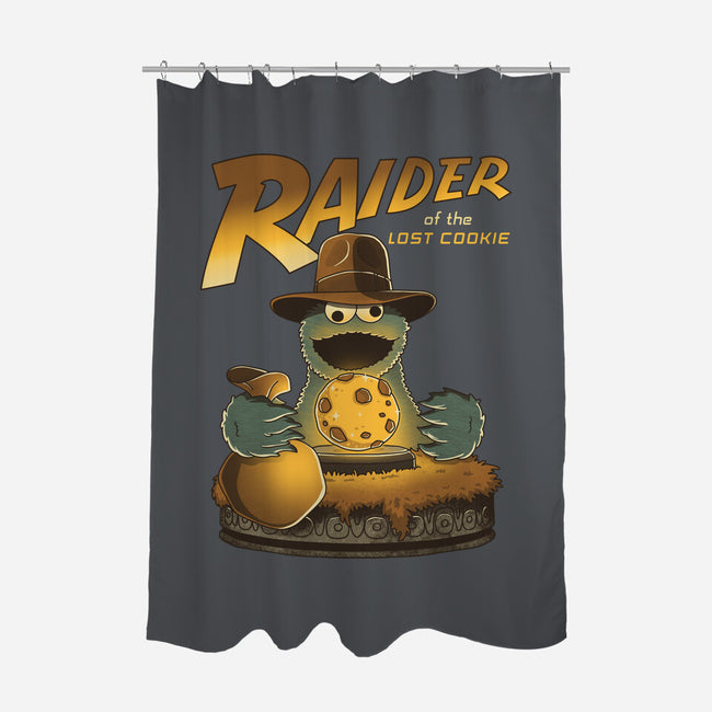 Raider Of The Lost Cookie-None-Polyester-Shower Curtain-retrodivision