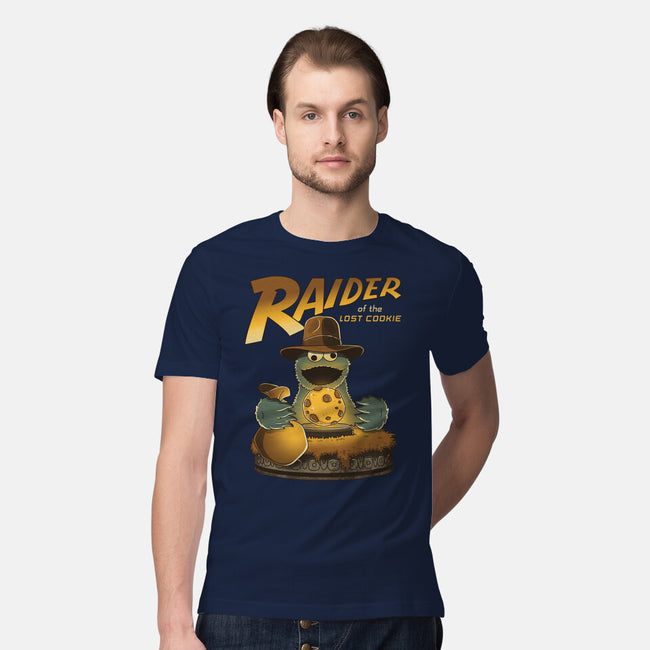 Raider Of The Lost Cookie-Mens-Premium-Tee-retrodivision