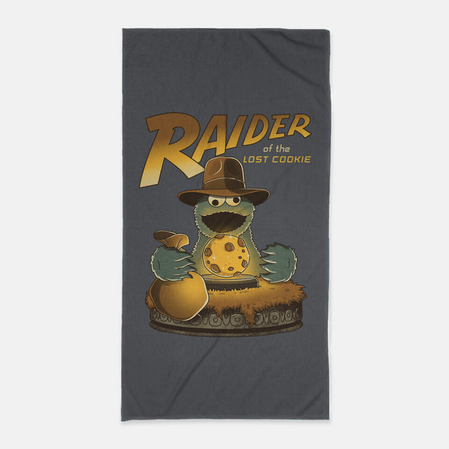 Raider Of The Lost Cookie-None-Beach-Towel-retrodivision