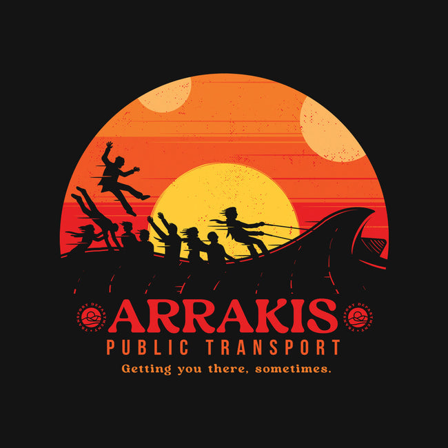 The Arrakis Train-Mens-Basic-Tee-Gamma-Ray