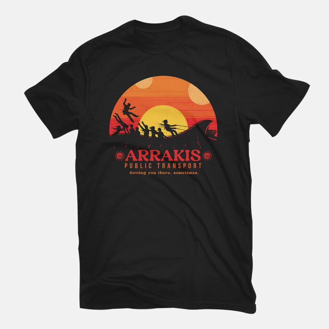 The Arrakis Train-Mens-Basic-Tee-Gamma-Ray