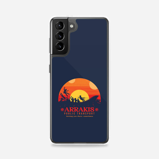 The Arrakis Train-Samsung-Snap-Phone Case-Gamma-Ray