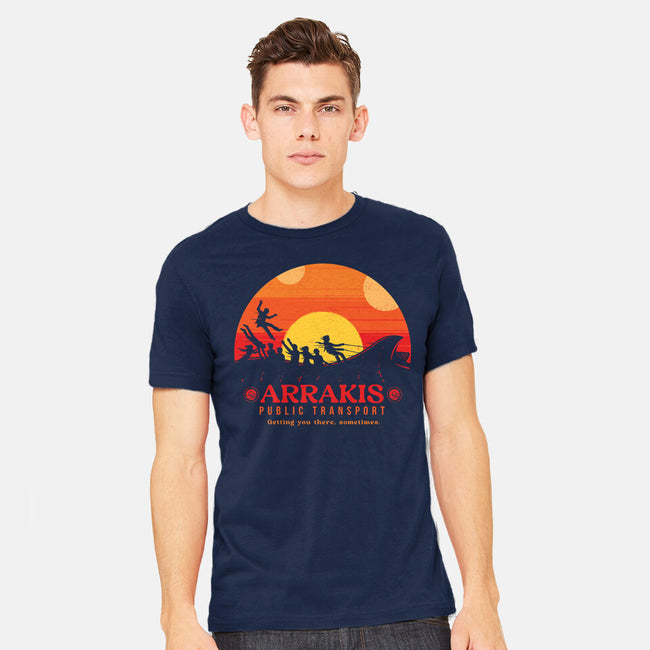 The Arrakis Train-Mens-Heavyweight-Tee-Gamma-Ray