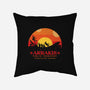 The Arrakis Train-None-Removable Cover-Throw Pillow-Gamma-Ray