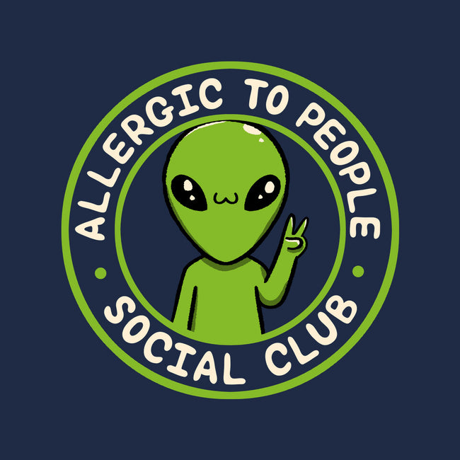 Allergic To People Social Club-Womens-Basic-Tee-tobefonseca