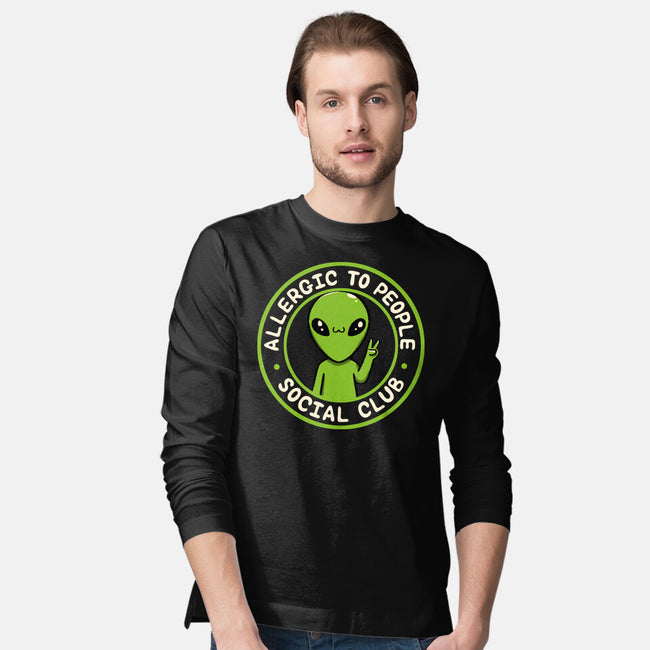 Allergic To People Social Club-Mens-Long Sleeved-Tee-tobefonseca