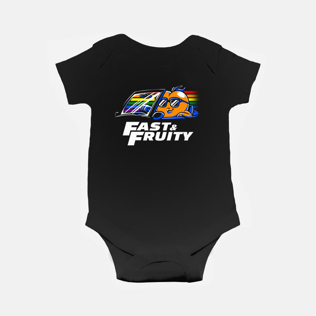 Fast And Fruity-Baby-Basic-Onesie-estudiofitas