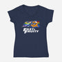 Fast And Fruity-Womens-V-Neck-Tee-estudiofitas