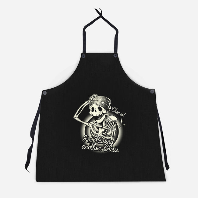 Having Another Crisis-Unisex-Kitchen-Apron-tobefonseca