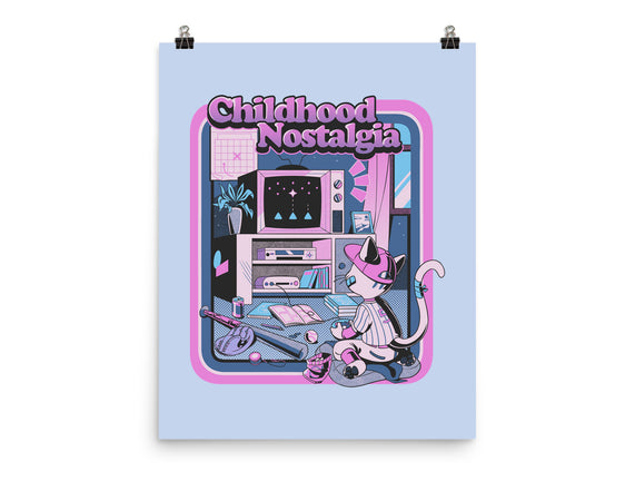 Childhood Nostalgia Blue