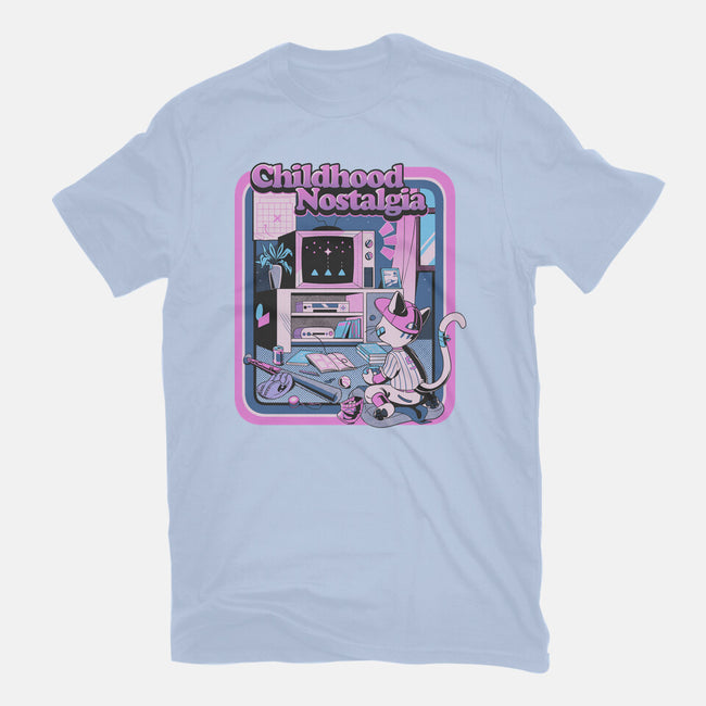 Childhood Nostalgia Blue-Mens-Basic-Tee-tobefonseca