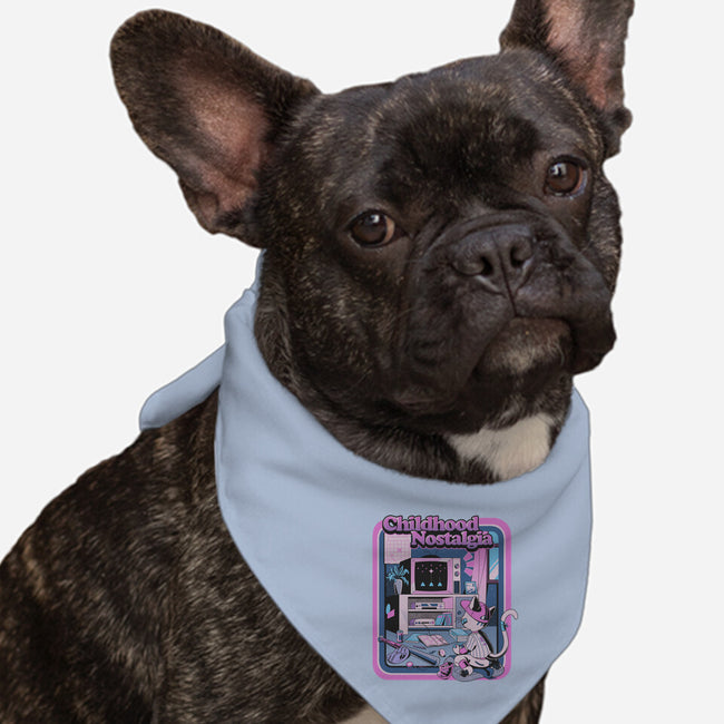 Childhood Nostalgia Blue-Dog-Bandana-Pet Collar-tobefonseca