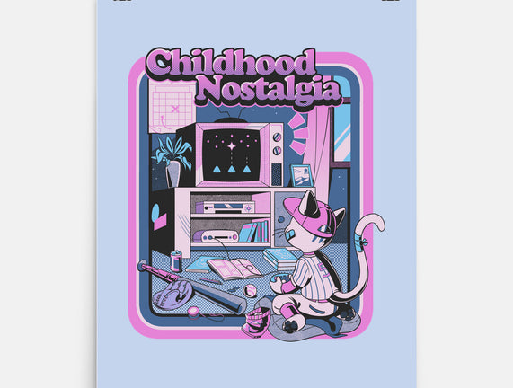 Childhood Nostalgia Blue