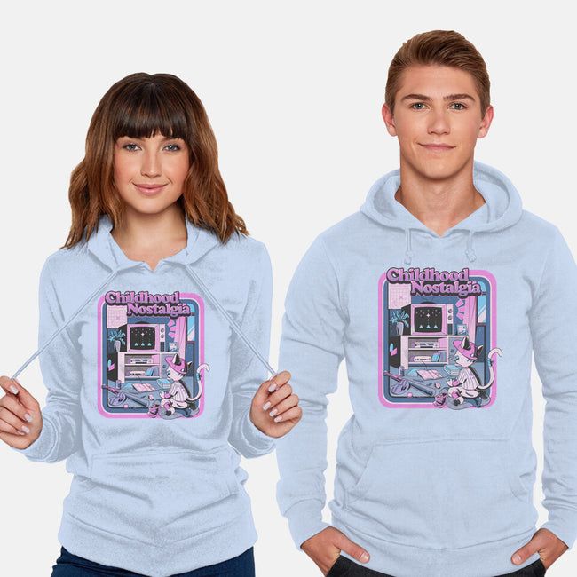 Childhood Nostalgia Blue-Unisex-Pullover-Sweatshirt-tobefonseca