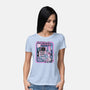 Childhood Nostalgia Blue-Womens-Basic-Tee-tobefonseca